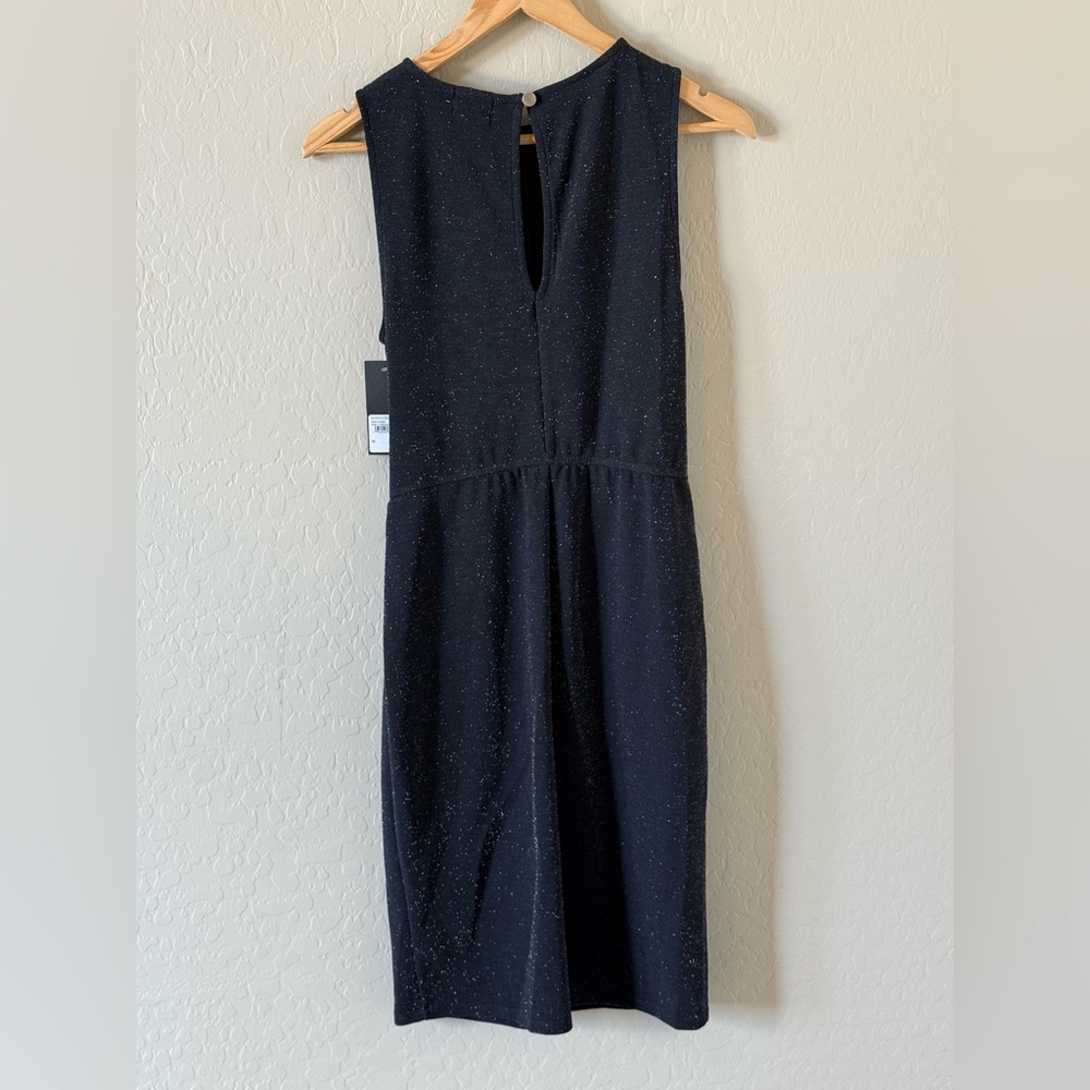 NWT Women's Free Press Sleeveless Sparkly Grey Dress  - Medium - Picture 3 of 7